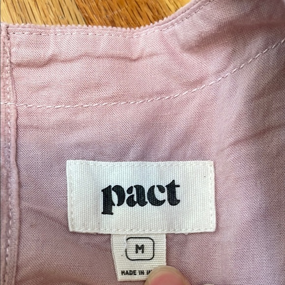Pact Blush Corduroy Sleeveless Top - Picture 6 of 7